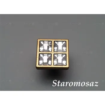 Nábytkové kování 24200Z02700.07 rustikální swarovski