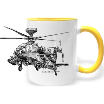 Hrnek - Apache AH-64E Guardian Barva: Žlutá