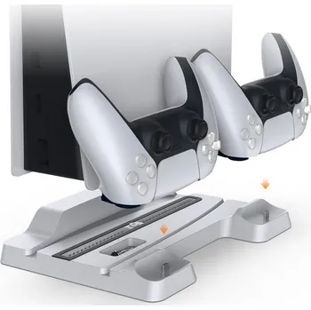 Stojan pro herní konzoli DOBE TP5-1507 Multifunkční Chladící Stanice pro PlayStation 5, nová