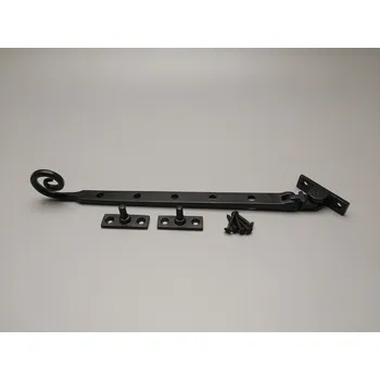 Okenní zarážka nastavitelná černá 273mm