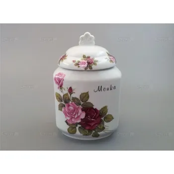 Dóza na potraviny Porcelánová dóza na poživatiny 1,1l