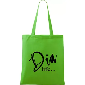 Nákupní taška D I A Life - Taška bavlněná - 42 x 38 cm ( Apple Green )