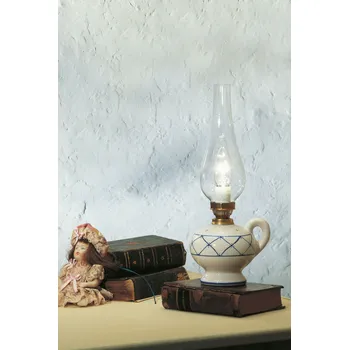 Lampička C160/C Dekorační svítidlo petrolejka s vypínačem