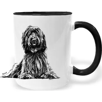 Hrnek - Briard Barva: Černá