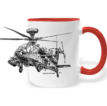 Hrnek - Apache AH-64E Guardian Barva: Červená