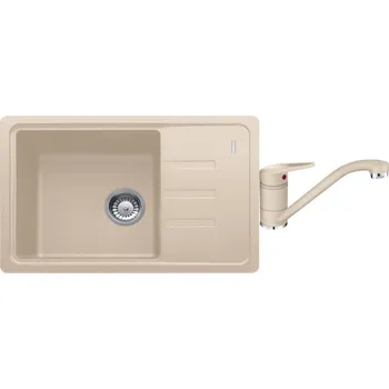 Granitový dřez Set Franke BSG 611-62 Pískový melír + Franke FC 9541 Pískový melír