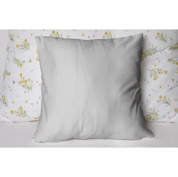 Povlak na dekorativní polštářek Polášek Holešov Povlak jersey č.31 40x40 100% bavlna Šedá