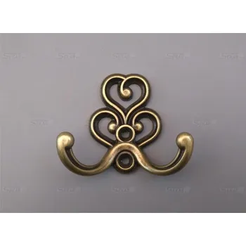 Věšák WAP 802.000.00D1 věšák malý patina mosaz 09