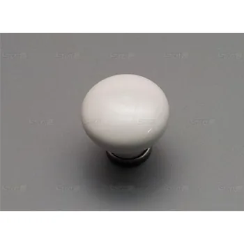 Nábytkové kování 24136P0301A.19 bílá porcelánová úchytka