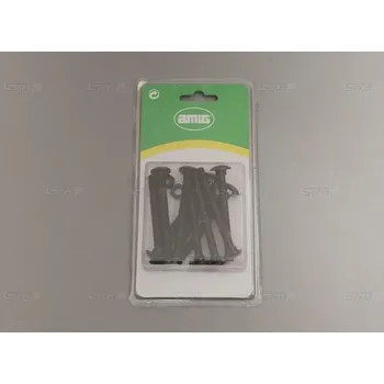 Hřebík Vratový šroub M7x70 černý 10ks