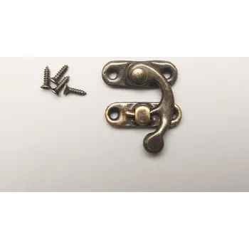 Nábytkové kování Petlička malá patina 27x33mm