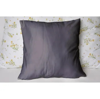 Povlak na dekorativní polštářek Polášek Holešov Povlak jersey č.60 40x40 100% bavlna Ocelově šedá