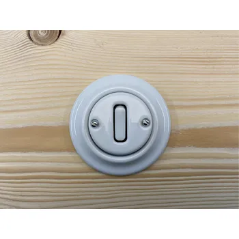 vypínač Spínač kolébkový DECENTO č.6 bílý 3559K-C06345