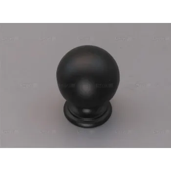 Knopka kulička černá 30mm 3969