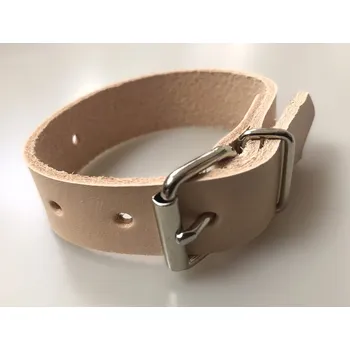 Kožený řemínek s přezkou LEVNĚJŠÍ varianta (Kožený řemínek s přezkou levnější varianta)