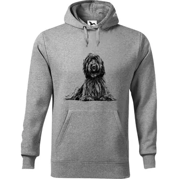 Dámská mikina Mikina - Briard Barva: Šedá (12), Velikost: XXL, Střih: Pánské