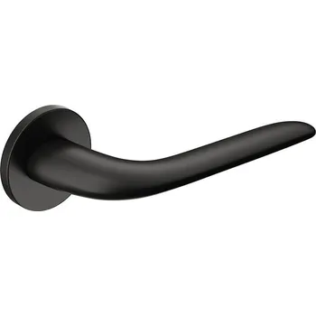 Dveřní kování Klika Moon R SL - černá (komplet 2ks)