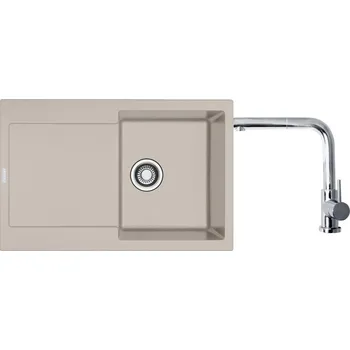 Granitový dřez Set Franke MRG 611 Sahara + Franke FN 0147 Chrom