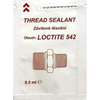 Průmyslové lepidlo Loctite 542 - 0,5 ml závitové těsnění pro hydrauliku SP
