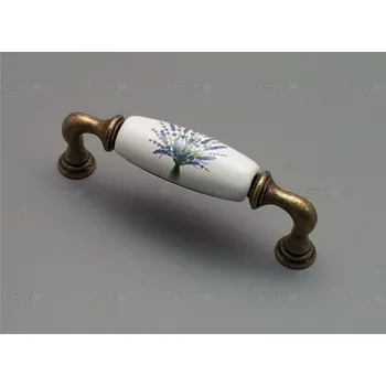 Nábytkové kování úchytka porcelánová 96mm 15136K09660.09