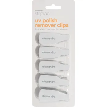 Přípravek na nehty Striplac UV Polish Remover Clips 5 ks