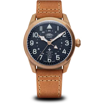 Hodinky PRIM Pilot Dual Time - E - W91P.13250.E