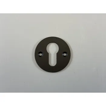 Dveřní kování Rozeta kulatá černá PZ průměr 50x2mm