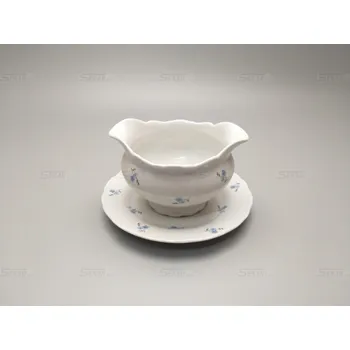 Talíř Porc. omáčník s podšálkem 400ml Ophelia