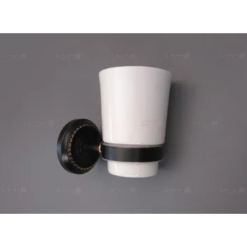 Sada koupelnových doplňků Kelímek jednoduchý černá měď 68006