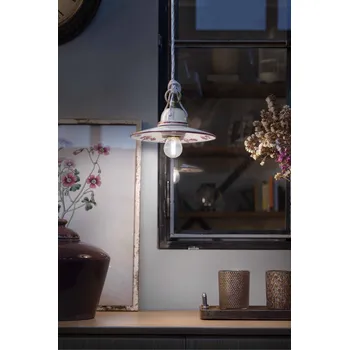 Ferroluce C098/C Keramický lustr hladký Asti 22cm