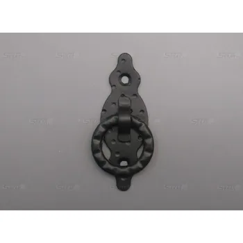 úchytka 37x80mm černá l 6126