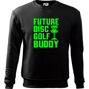 Future disc golf buddy - Mikina Essential dětská - 158 cm/12 let ( Černá )