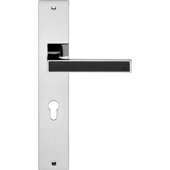 Dveřní kování Dveřní klika na štítu ZEN WENGÉ 1158PL