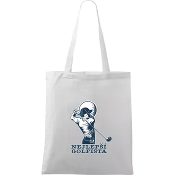 Nejlepší golfista - Taška bavlněná - 42 x 38 cm ( Bílá )
