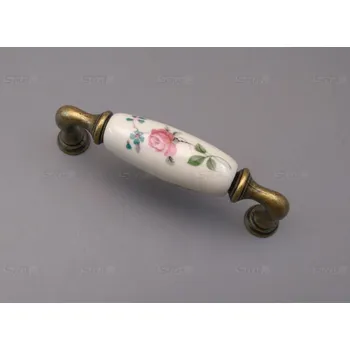 Nábytkové kování úchytka porcelánová 96mm 15136K09645.09B