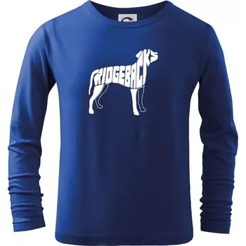 Chlapecké oblečení Ridgeback - Triko dětské Long Sleeve - 104-110cm / 3-4 roky ( Královská modrá )