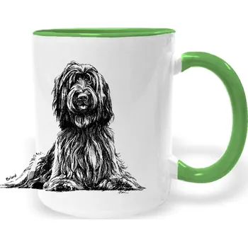 Hrnek - Briard Barva: Zelená