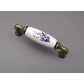 Nábytkové kování úchytka 96mm 15136K0965P.09 retro pomněnka