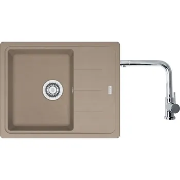 Granitový dřez Set Franke BFG 611-62 Kašmír + Franke FN 0143 Chrom