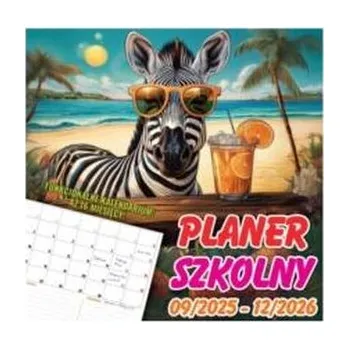 Kalendář Kalendarz 2025/2026 trójdzielny planer szkolny