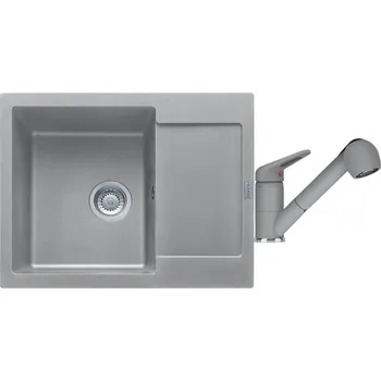 Kuchyňský dřez Set Franke MRG 611-62 Šedý kámen + Franke FC 9547 Šedý kámen