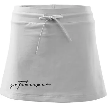 Dámská sukně Gatekeeper - Sportovní sukně - two in one - L ( Bílá )