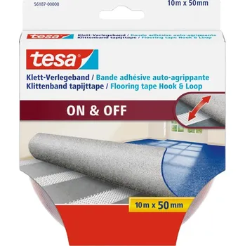 Tesa On & Off Oboustranná podlahová páska - 50mm x 10m