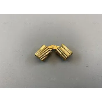 Nábytkové kování Válečkový pant mosaz 12mm