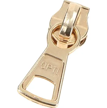 Zip Běžec s taháčkem Nylon CU5N - zlato