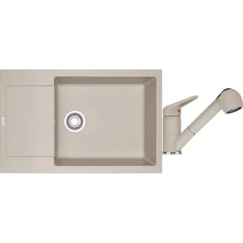Granitový dřez Set Franke MRG 611-78 BB Sahara + Franke FC 9547 Sahara
