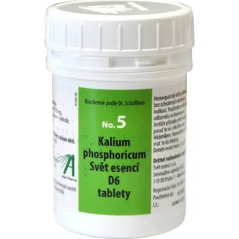 Homeopatikum Adler Pharma č.5 Kalium phosphoricum 400 tablet