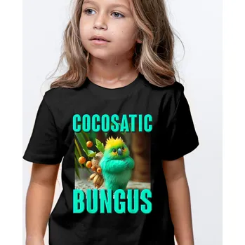 Pánské tričko Tričko Italian Brainrot - Cocosatic Bungus Barva: Bílá, Velikost: S, Střih: Dámské