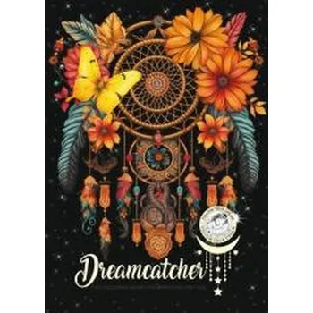 Set školních potřeb Kolorowanka A4 pionowa 8 obrazków Łapacz snów żółt