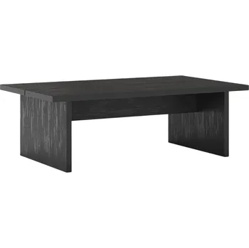 Konferenční stolek Marckeric Černý konferenční stolek Loana 120 x 70 cm